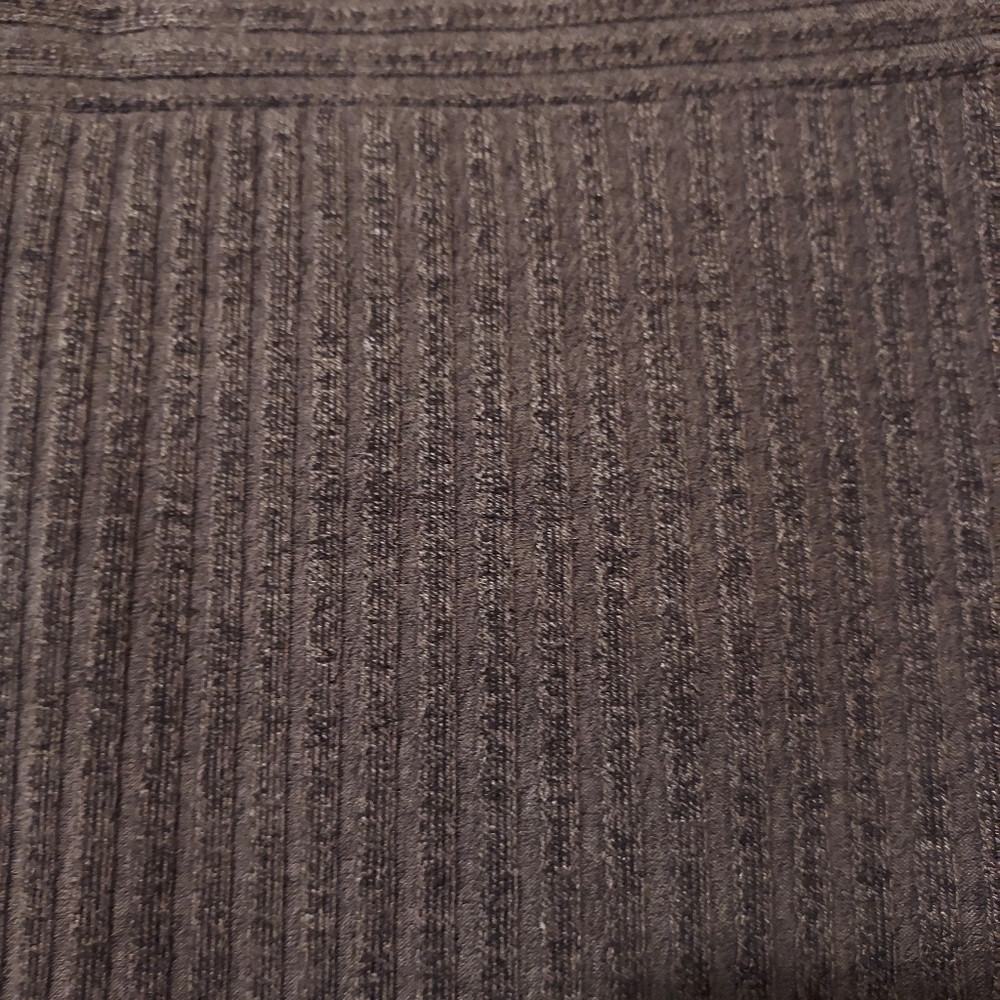 Apt. 9 Pencil Skirt Solid Gray Small Ribbed Knit Elastic Waist Pull On Body Con - Picture 8 of 8